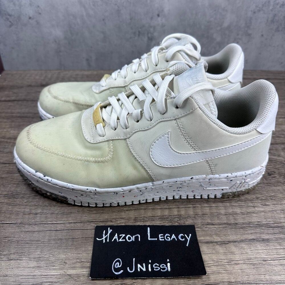 Nike~Women’s~Air Force 1 Crater Summit White CT1986-100~Sneakers~Size‎ 9